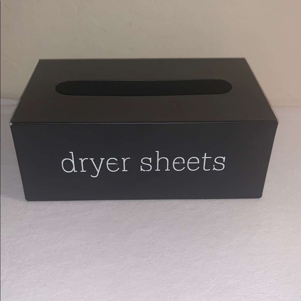 AULD HOME SUPER CUTE METAL DRYER SHEET COVER